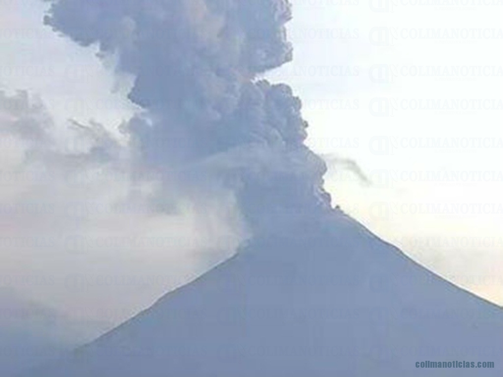 volcan de colima el informador