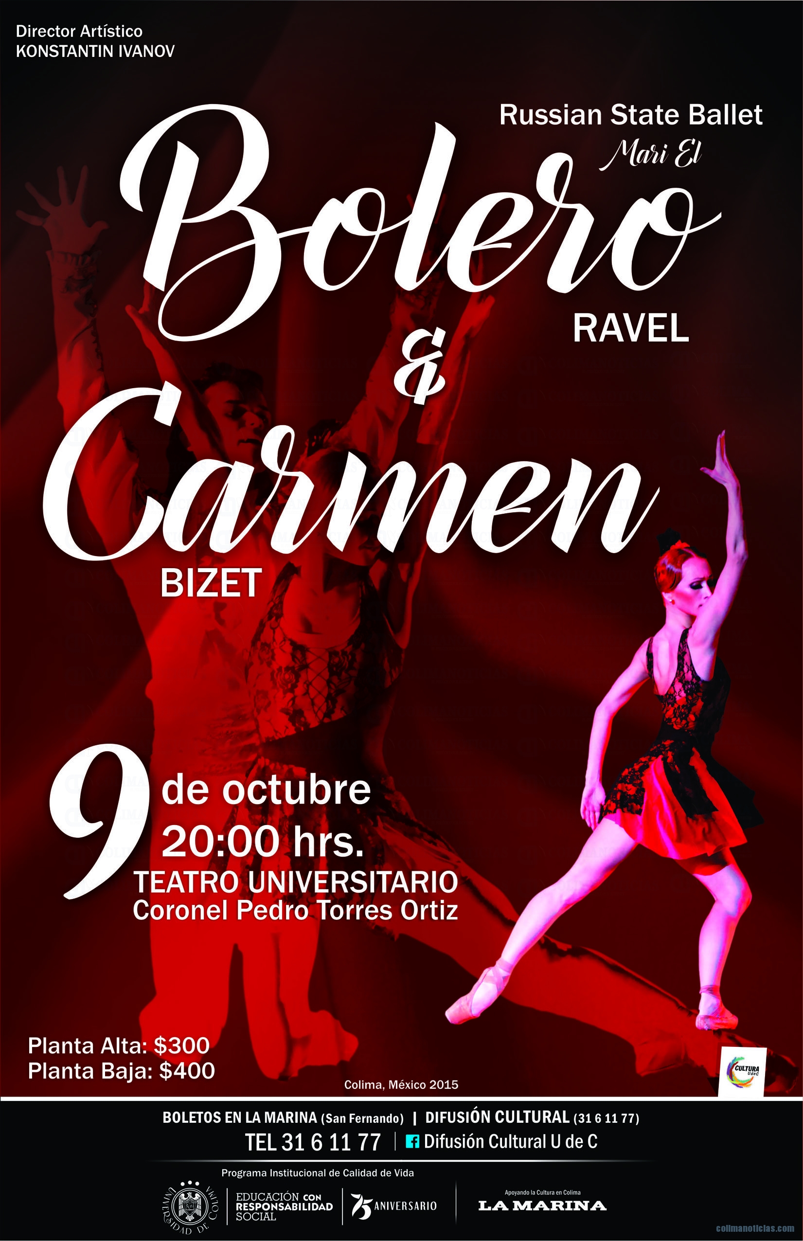 Ballet ruso de Konstatin Ivanov en Colima