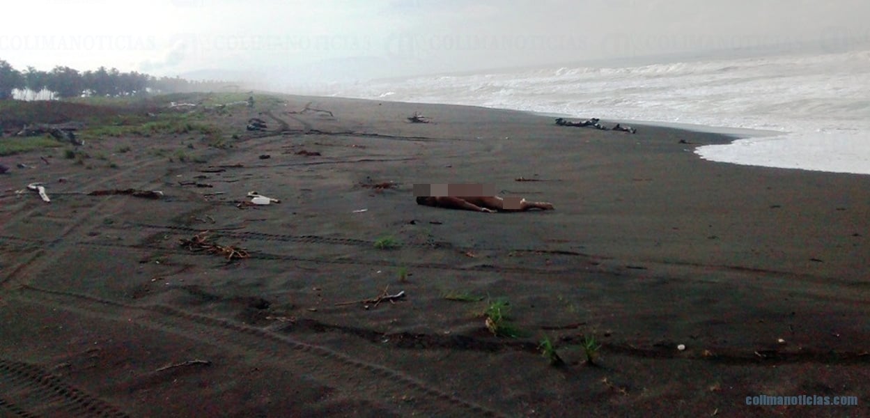 Localizan en la playa de Tecuanillo a un hombre muerto