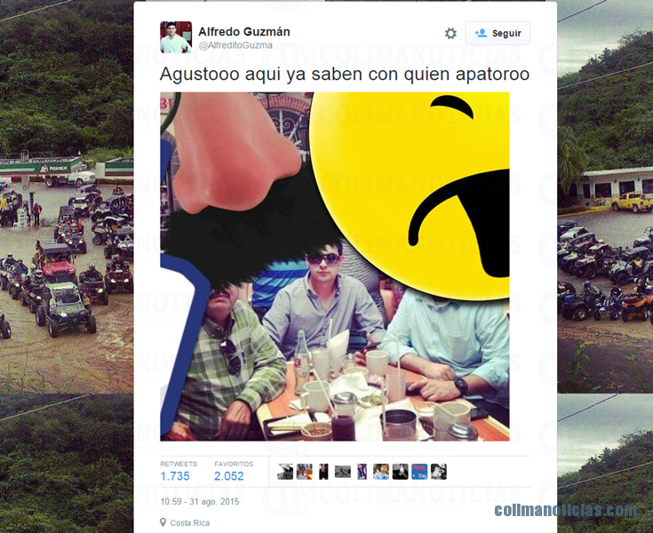 TwitterChapoGuzmán Costa Rica
