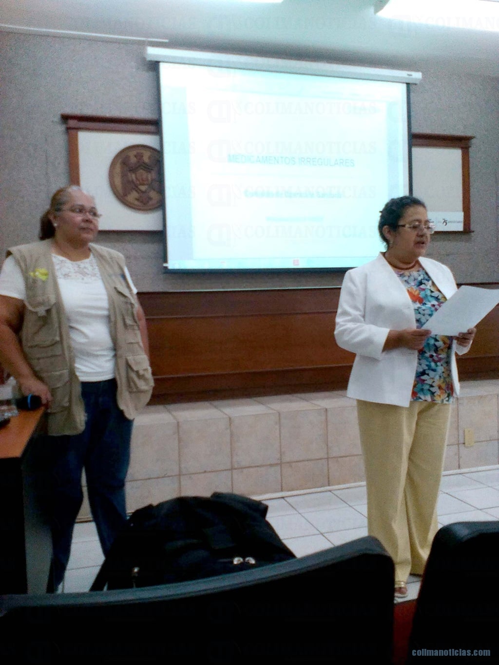 Conferencia sobre medicamentos falsificados
