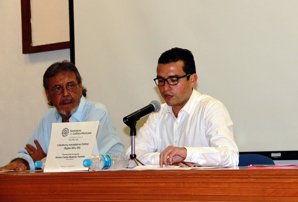 Ingresa Carlos Ramírez Vuelvas a Seminario de Cultura Mexicana
