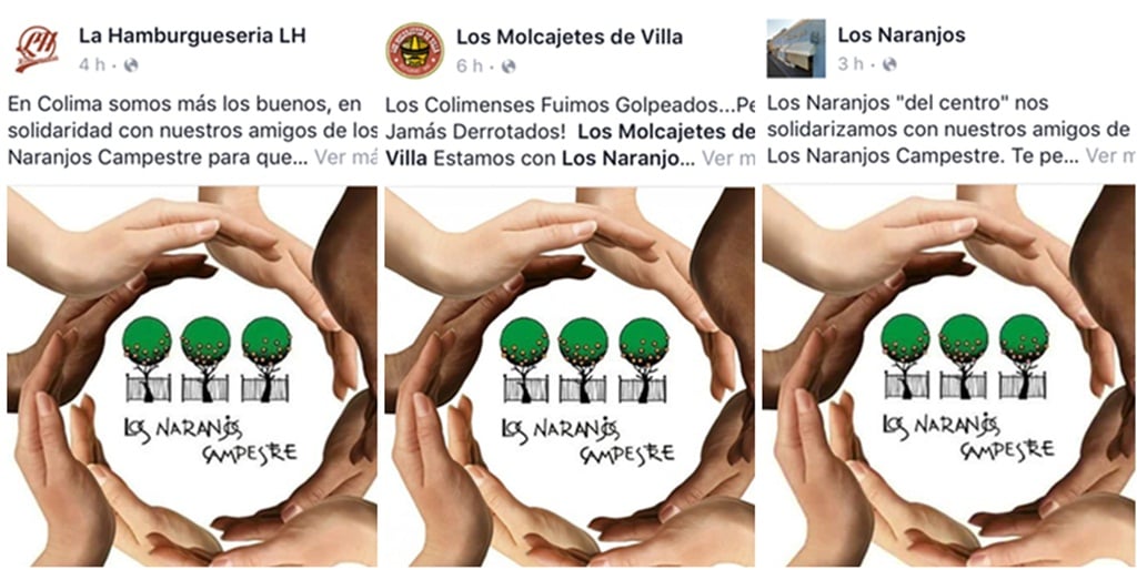 Restauranteros se solidarizan con Los Naranjos Campestre portada