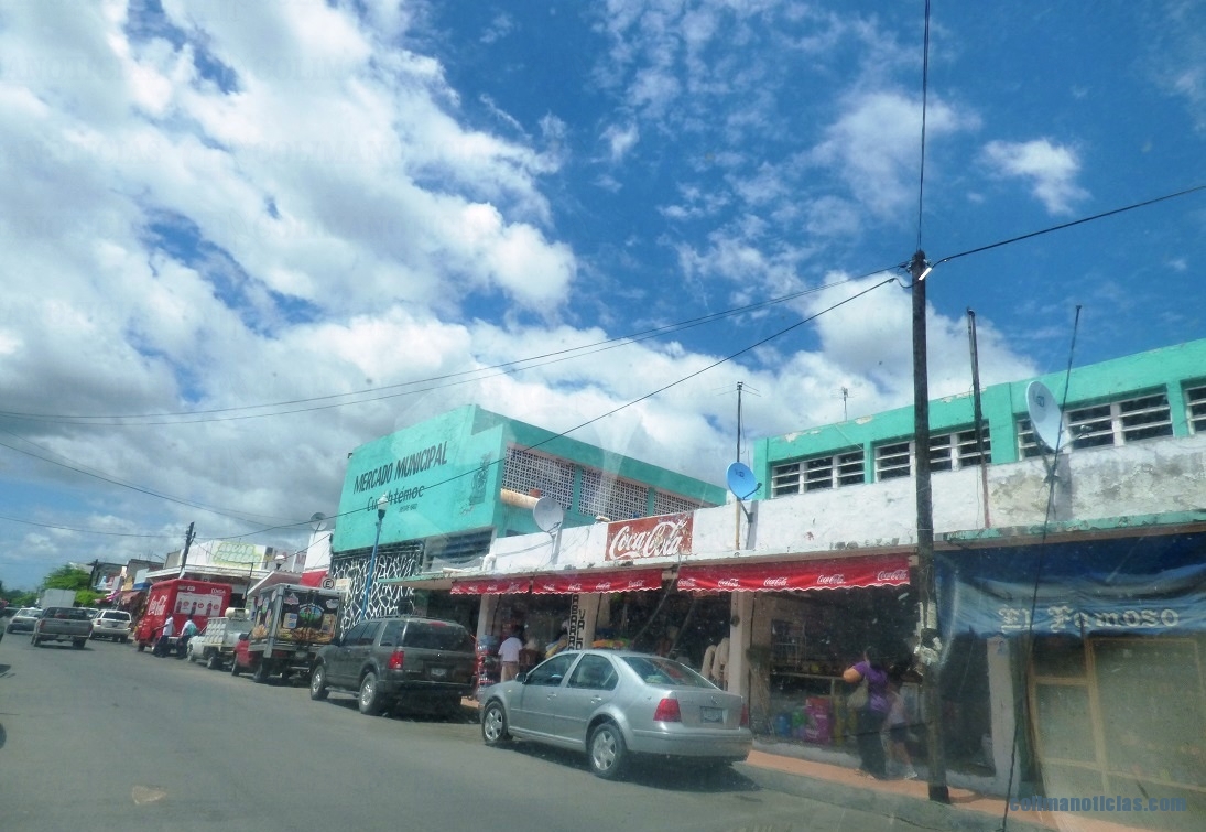 mercado cuahutemoc en tecoman