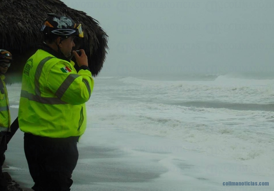 sin afectaciones en playas tecomenses