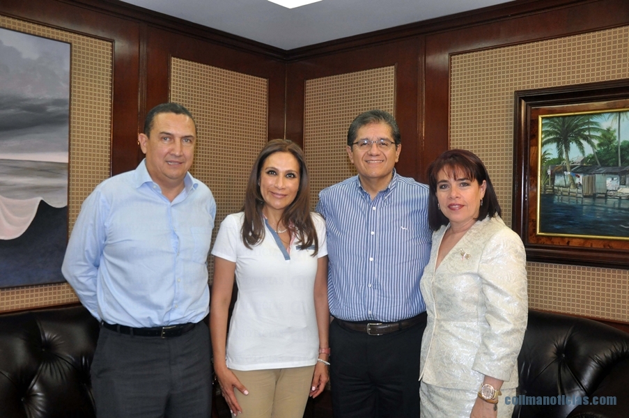 Agustín Lara Esqueda, María del Socorro García, Rector y Alicia López de Hernández