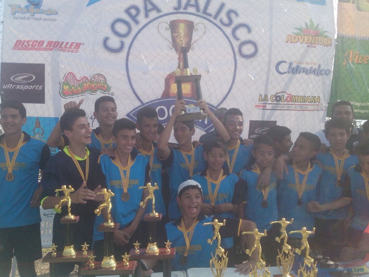 Colima se corona campeón de la Copa Jalisco Soccer 2015