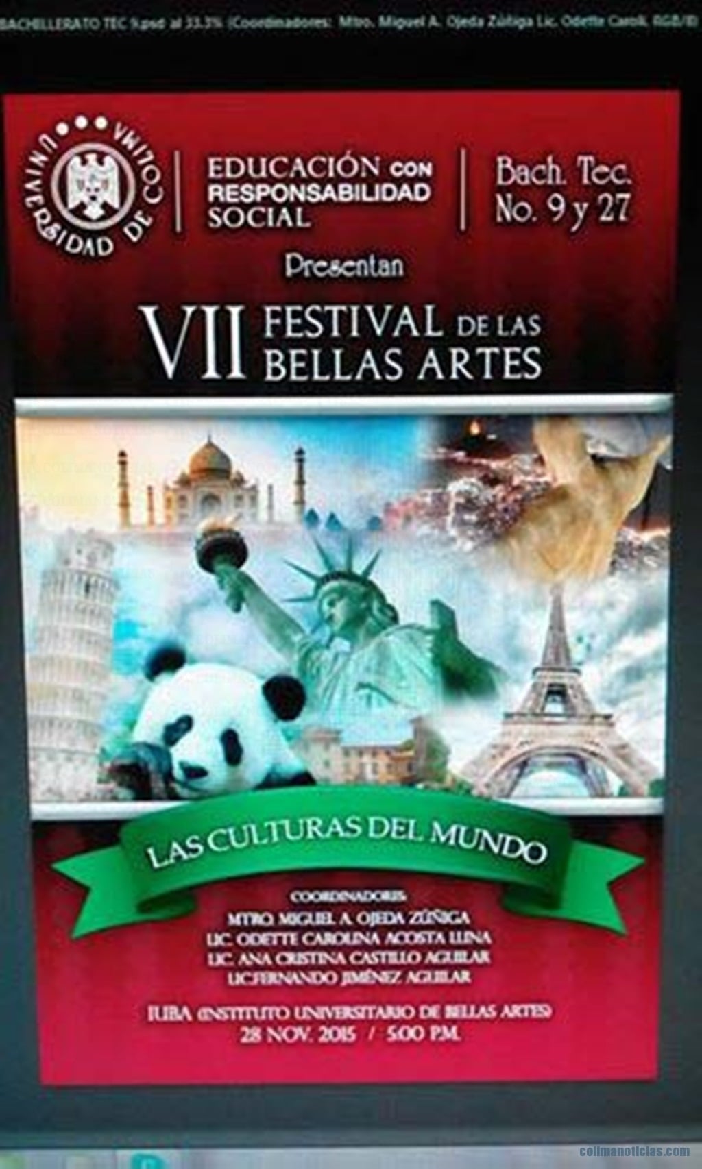 Se aproxima festival de Bellas Artes en Manzanillo