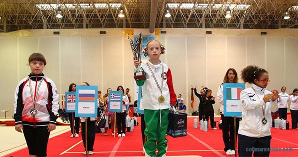 campeona del mundo en gimnasia