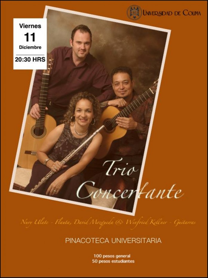 Trio Concertante en la Pinacoteca Universitaria