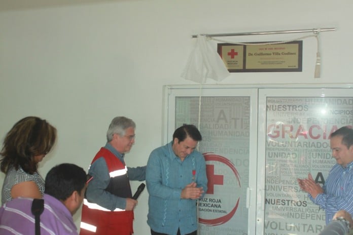 Cruz Roja reconoce labor de Villa Godínez