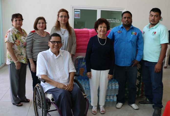 Entrega DIF Estatal apoyos a diversos albergues del Estado