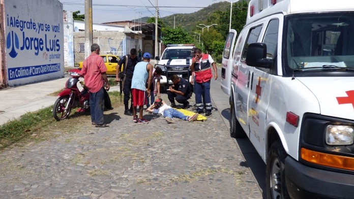 atropellado en armería