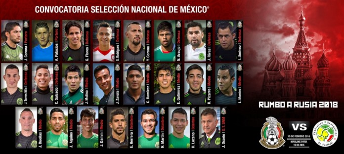 0034.FEBRERO.2016_FMF_Convocados partido Senegal