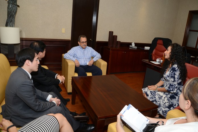 Recibe gobernador visita de cortesía de delegación coreana de KSP