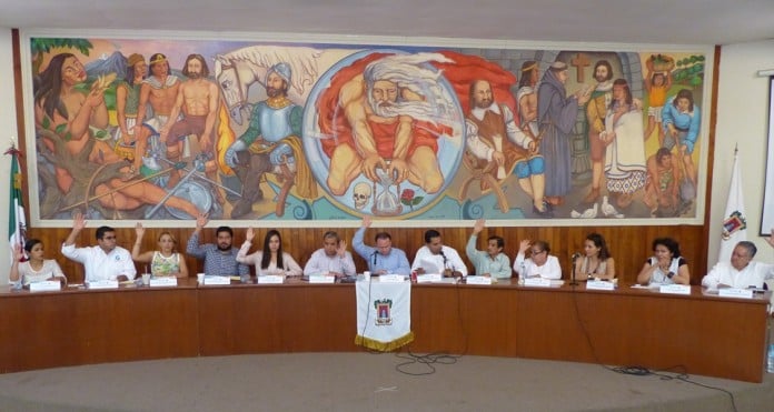 sesión de cabildo colima 2016