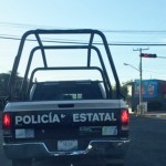 Policia estatal camioneta