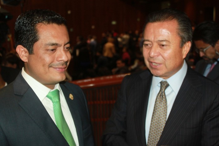 kike rojas y César Camacho Quiroz