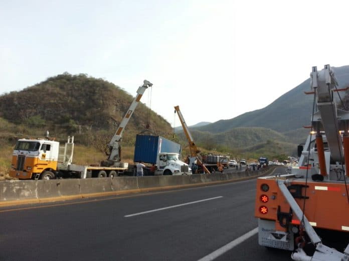 accidente contenedor