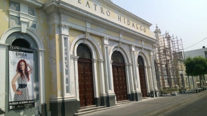 teatro hidalgo remozamiento