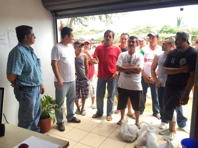 Santiago Chávez jornaleros platanos