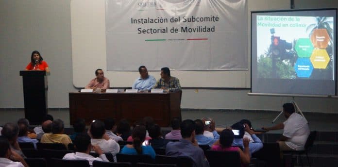 Toma protesta al Subcomité Sectorial de Movilidad