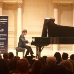 Alumno Saúl Ibarra en el Carnegie Hall de Nueva York