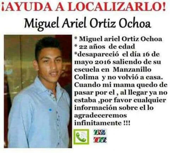 Aumentan reportes de desapariciones de jóvenes en Manzanillo DES2