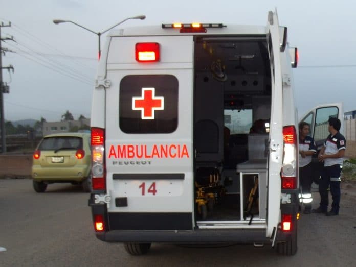 Motociclista se accidenta en la carretera a Mina