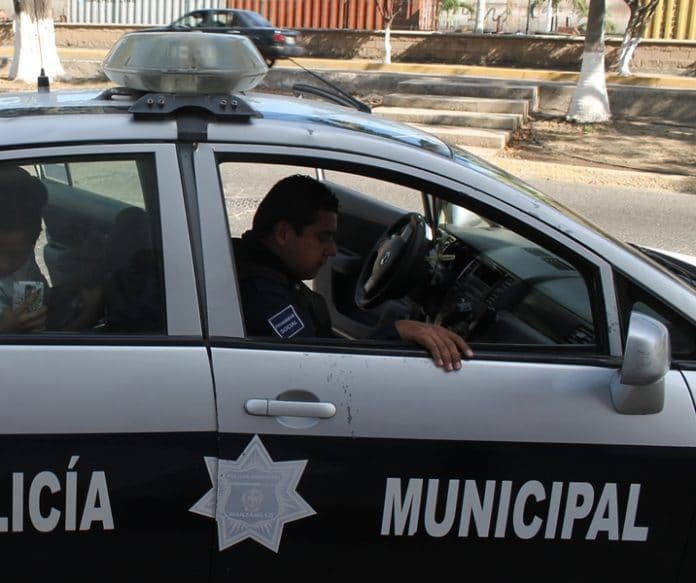 policía vial mun infraccionada