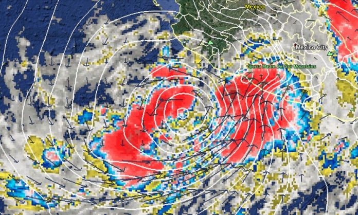 tormenta tropical Newton
