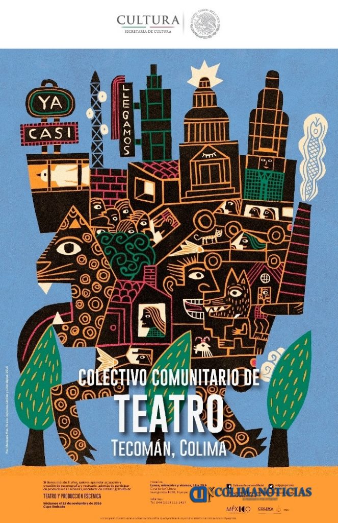 En Tecomán invitan a niños y jóvenes a los talleres permanentes de teatro y producción escénica
