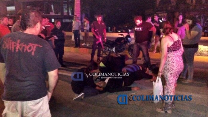 Motociclistas involucrados en accidente en el boulevard se reportan como graves2