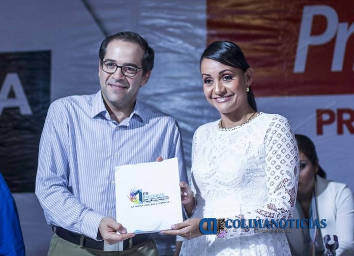 Presenta primer informe Gaby Benavides
