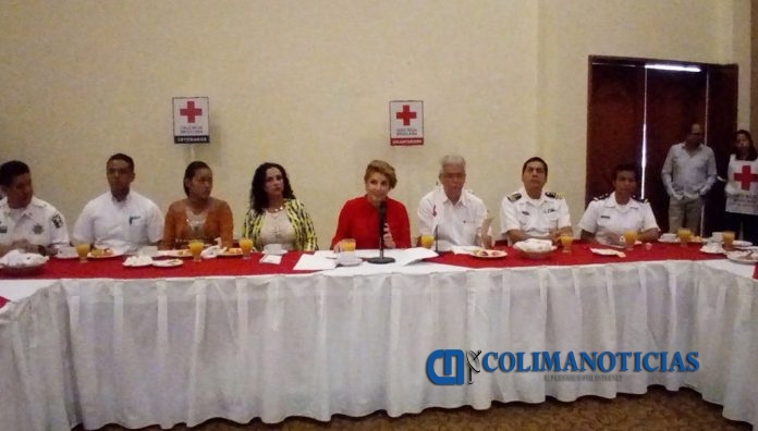 Cruz Roja de Manzanillo realiza colecta con empresarios