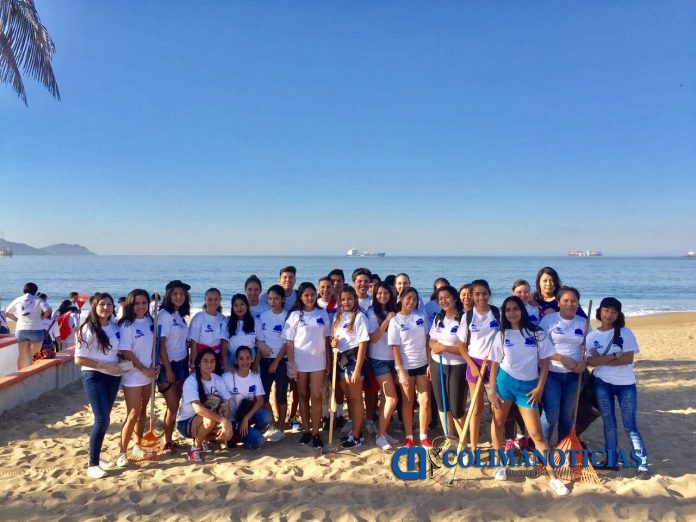 Realizan limpia de playas Bachs. 10 y 23