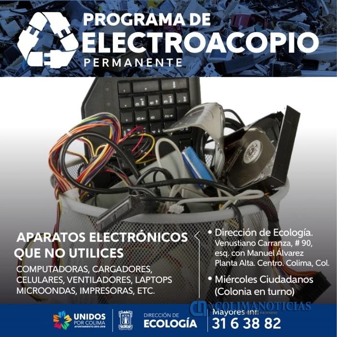 electrodomésticos centros de acopio