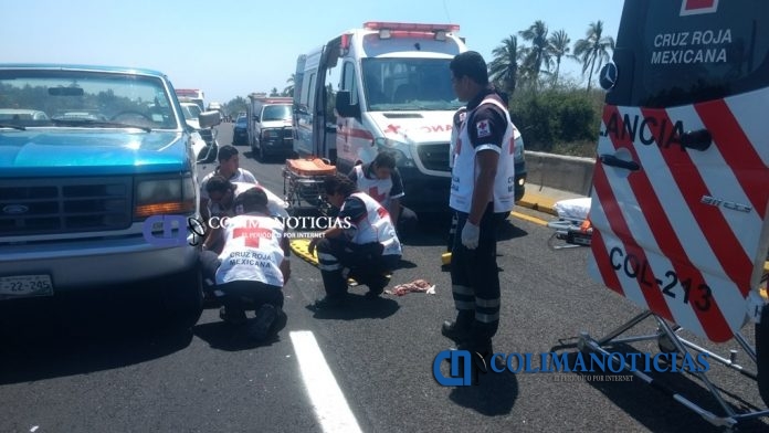 Reportan accidente en la autopista hacia Manzanillo