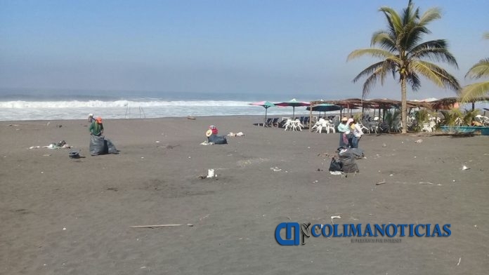limpieza playas de armeria
