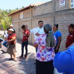 líderes de la Unión de vendedores ambulantes de la playa