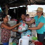 visita a la colonia Sagrado Corazón dif