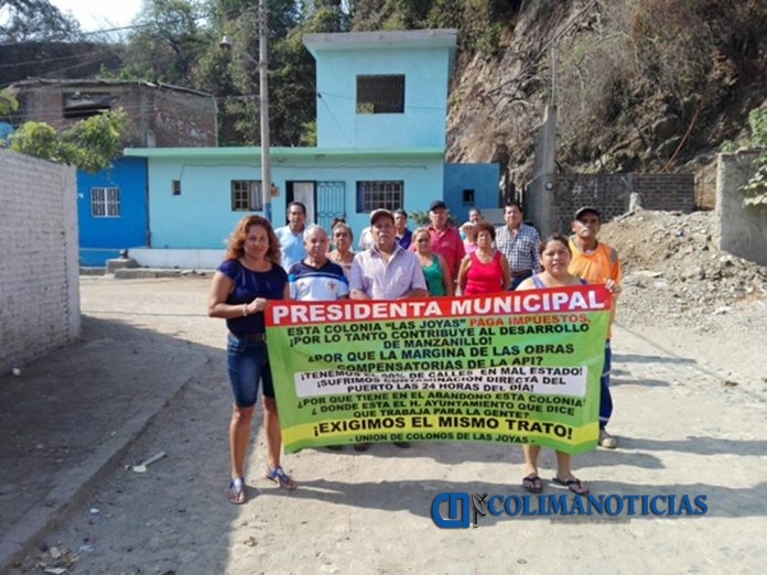 Colonos de Las Joyas piden ser beneficiados con obras compensatorias