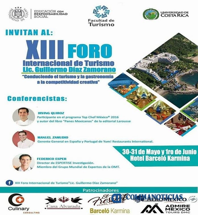 Organizan foro internacional de Turismo