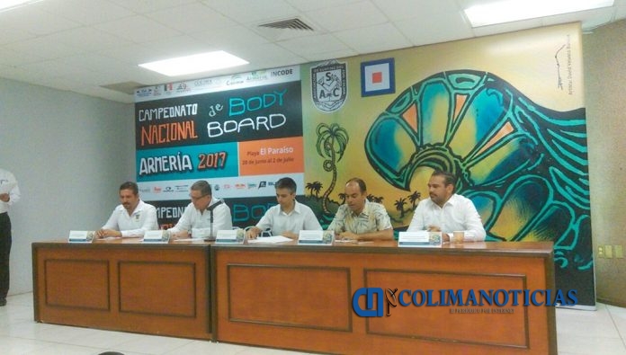 Anuncian campeonato nacional de Body Board en Armería