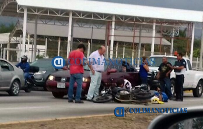 accidente motocilcista Manzanillo