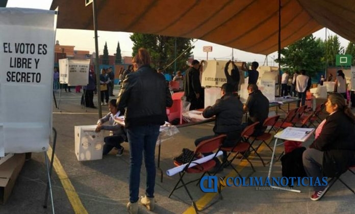 votación