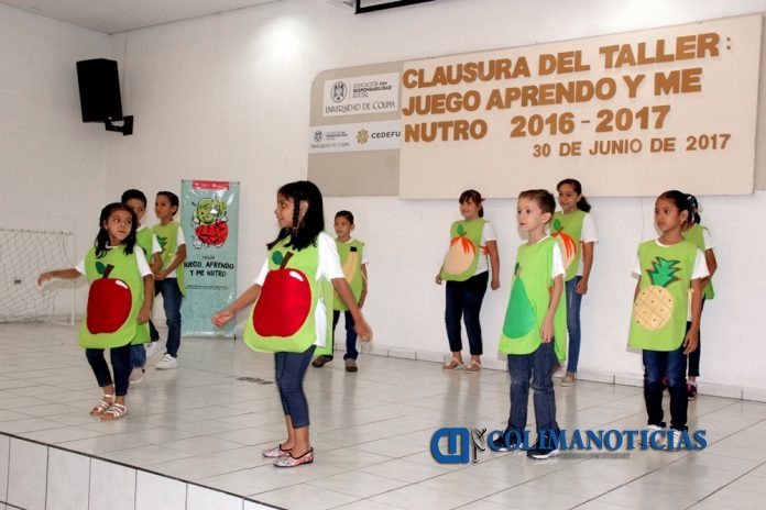 Clausuran Taller Juego, aprendo y me nutro
