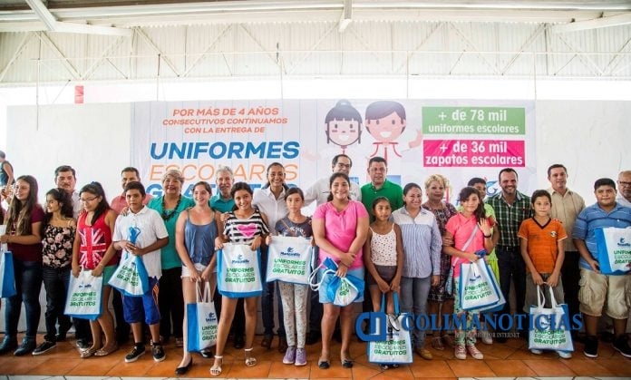entrega de uniformes