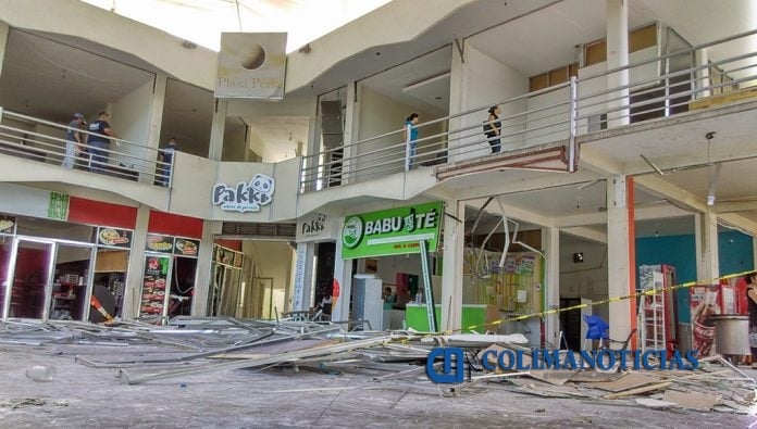 plaza perla despues de explosion