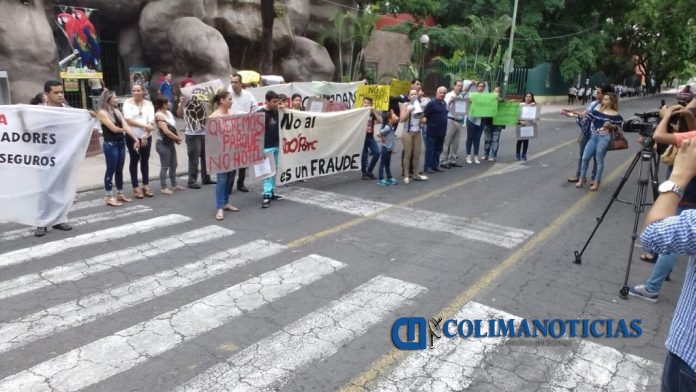 se manifiestan por apertura del ecoparc